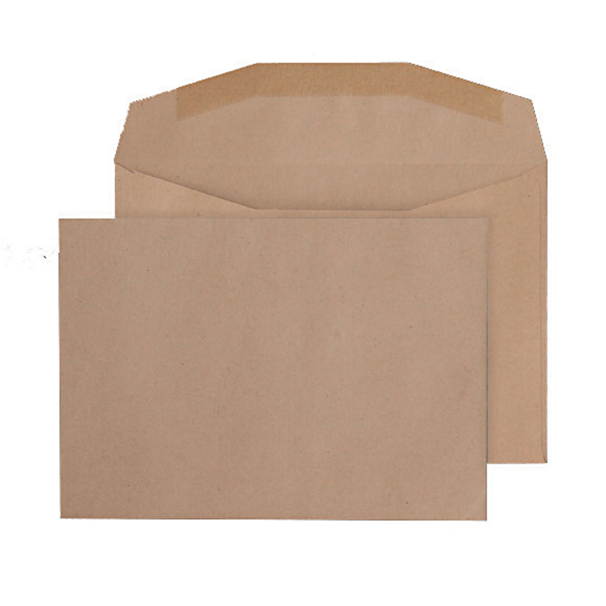 C6 Manilla Buff Gummed Pocket Envelopes - Box of 1000